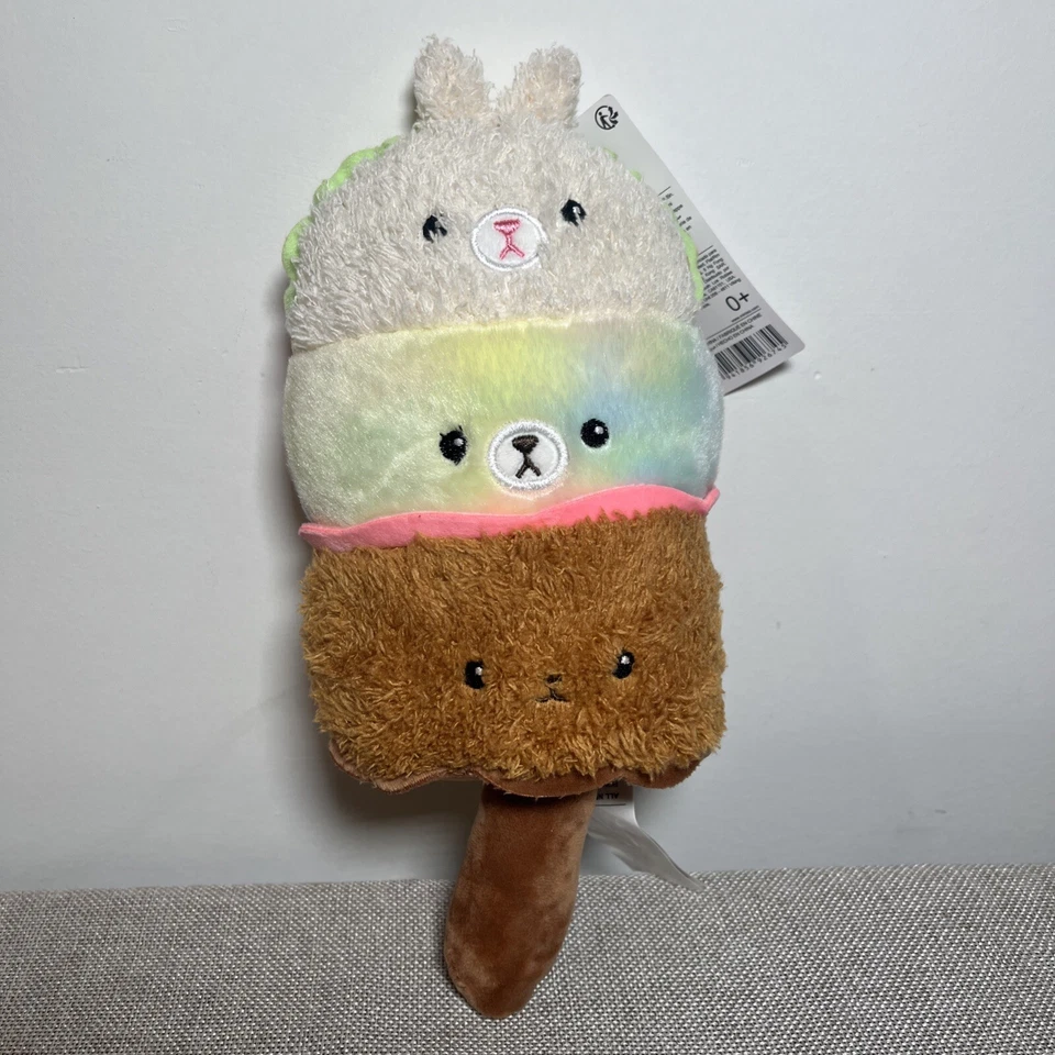 MINISO Japan Mini Family Series Holiday Christmas Tree Penguin Plush 11”