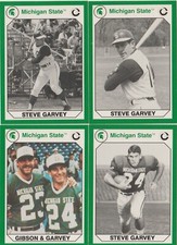 1990 COLLEGIATE COLLECTION; STEVE GARVEY 4 DIFFERENT CARDS