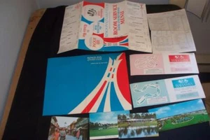 Vintage 60s Kings Inn Golf Ephemera Menus Cards Bahamas - Foto 1 di 1
