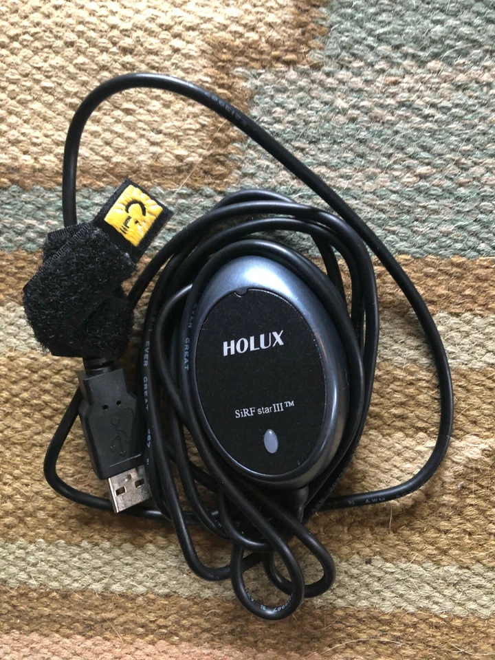 Ratón Receptor GPS Holux GR-213 Sirf Star III, con Conector USB Foto 1 de 4