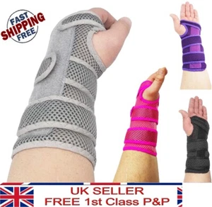 LTG PRO Wrist Support Breathable Mesh Brace Splint Carpal Tunnel Strain Sprain - Picture 1 of 10