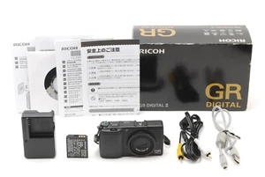 [NEAR MINT in Box] RICOH GR Digital II 10.1MP Black Compact Dijital Camera JAPAN - Picture 1 of 10