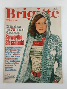 Brigitte Magazine, January 1975, German, 70's Vintage - Bild 1 von 4