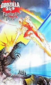 GODZILLA VS FANTASTIC FOUR #1 MARK BAGLEY FOIL VARIANT - Picture 1 of 1