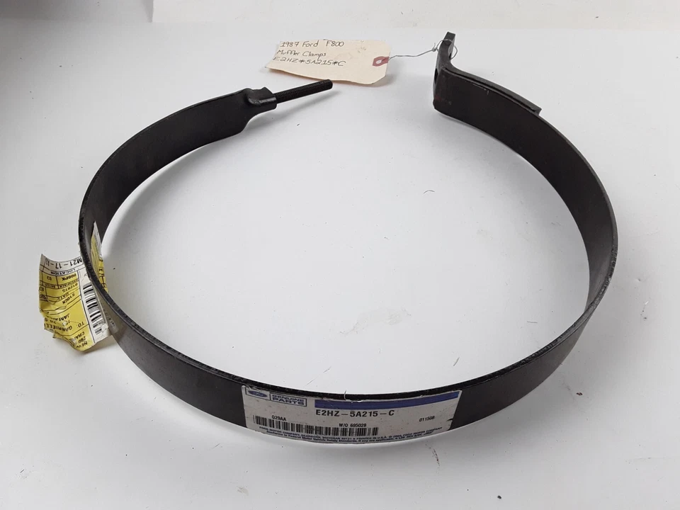 原始设备制造商福特 E2HZ-5A215-C 柴油消声器夹 11 英寸衣架 适合福特 F800 1987 — 第 1/4 张图片