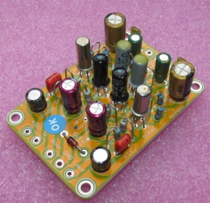 6V DC Germanium Tube Amplifier Splitter Headphone Preamplifier Board 3AX31 3BX31 - Afbeelding 1 van 4