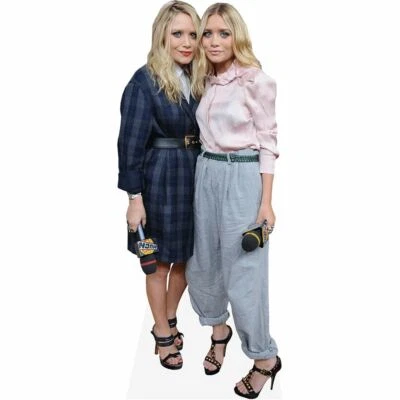 Mary-Kate And Ashley Olsen (Duo) Mini Celebrity Cutout - Image 1 of 4