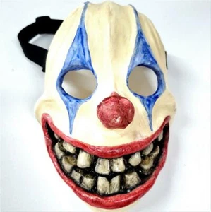 Dead Head Props HALLOWEEN HORROR Mask - Realistic Resin "Smiles" Clown Mask - Picture 1 of 5