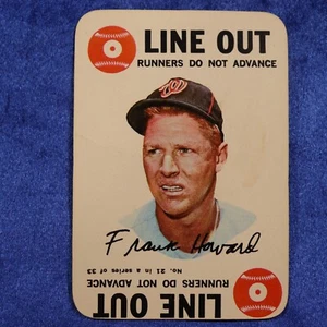 1968 Topps Baseball Game Card Insert Frank Howard #21 (tg08) - Picture 1 of 2