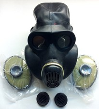 Soviet russian black gas mask PBF EO-19 size 2 MEDIUM 
