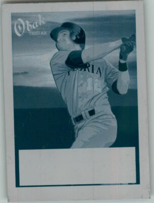 Josh Vitters 2009 TriStar Obak #A36 Rookie Press Plate 1/1 - Image 1 of 2