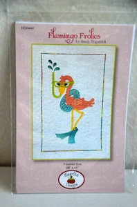 Flamingo Frolics 28"x41" Hissyfitz Designs quilt pattern #HD0440 Sandy Fitzpatri - Picture 1 of 1
