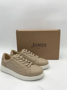 Jones Bootmaker Women's Trainers UK7 Beige Allana Lace Up RRP£79 New F2 - Picture 1 of 10