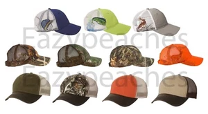 DRI DUCK Hats American Flag, Camo, Buck, Lineman, Excavating, Trucker Cap - Picture 1 of 41
