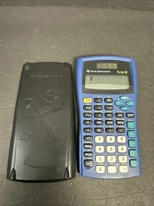Calculadora científica Texas Instruments TI-34 II probada funcionando - Imagen 1 de 10