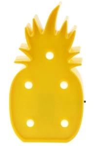 Ananas LED Deko-Licht 5 LEDs Beleuchtung Lampe Deko Lichtobjekt - Bild 1 von 4