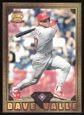 1997 Pacific Prisms Gems of the Diamond GD-100 Dave Valle   Texas Rangers