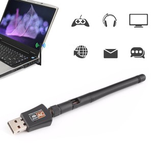 600Mbps Wireless Wifi Range Extender Internet Signal Booster USB Adapter Antenna