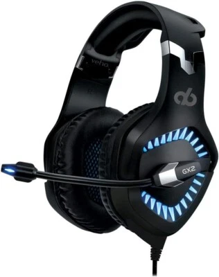 Alpha Bravo GX2 Professional Gaming Headset with UBU 7.1 Surround Sound - BLACK - Image 1 of 4