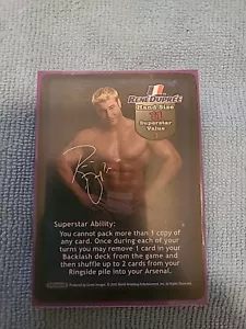 WWE RAW DEAL CCG Rare/Unique Rene Dupree Superstar Card, TF, & Mid Match - Picture 1 of 4