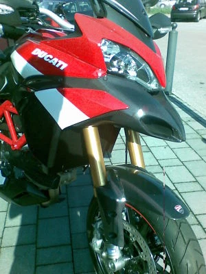 PRESE ARIA IN CARBONIO DUCATI MULTISTRADA 1200, 1200S - AIR INTAKE COVER Foto 1 de 4