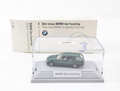 Wiking H0 80 41 9 419 971 Modellauto PKW BMW 3er Touring grün 1:87 - Bild 1 von 2