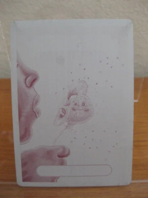 GARBAGE PAIL KIDS Series 1 47A MAGNETA PRINTING PLATE 1 of 1 Rare 2014 TOPPS - Image 1 of 4