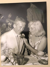 Marilyn Monroe John Huston photo at his Birthday Party Misfits Filming 8x6