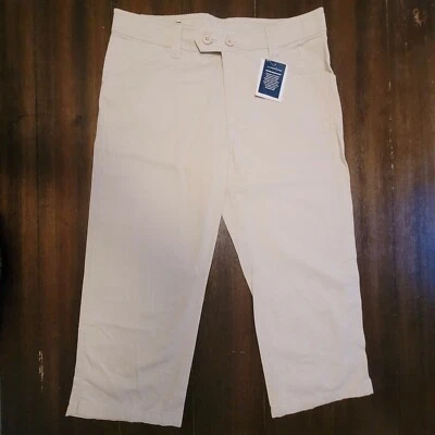 Girl's Pants Plus Size 14+ Beige Lands' End Brand Very Nice  - Image 1 of 4