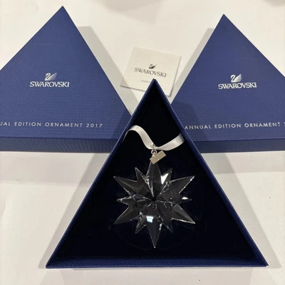 Cristal Swarovski 2017. Edición anual adorno copo de nieve -- Nuevo en caja original Foto 1 de 3