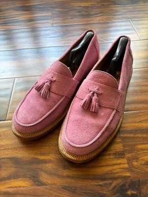 Mocasín Borla Blackstock & Weber Clásico - Gamuza Rosa Talla 12 Foto 1 de 3