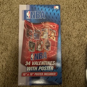 2009 NBA Foil Valentines with Many All-Time Greats. 15" x 19" Poster Included! - Picture 1 of 4