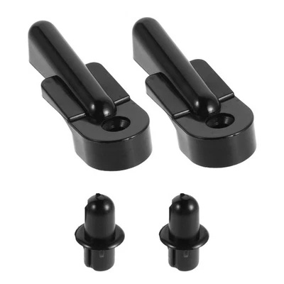  Accessori per porta pianoforte 2 pezzi: clip di ricambio per pianoforte verticale per coperchio superiore - Immagine 1 di 4