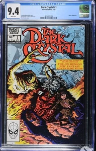 THE DARK CRYSTAL #1 CGC 9.4 WHITE PAGES, NEW CASE - Picture 1 of 2