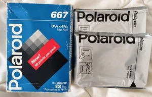 packs de 20 films instantanés Polaroid 667 périmés - Imagen 1 de 2