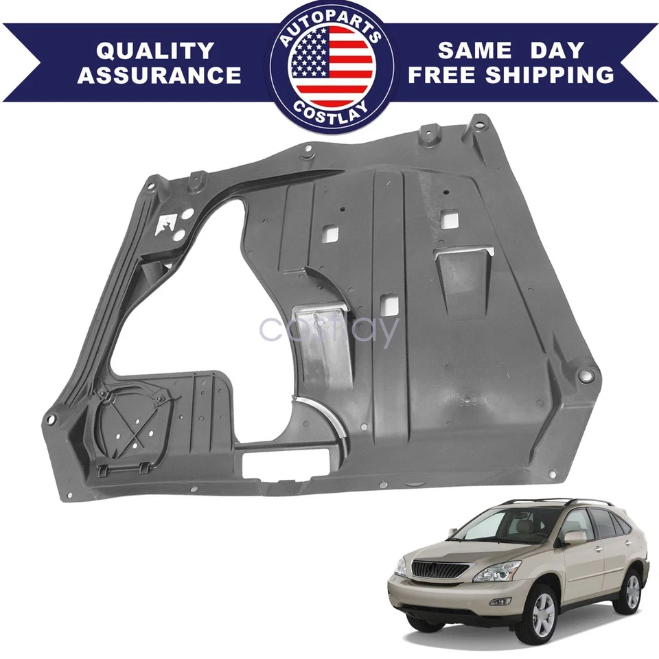 LX1228122 Center Engine Splash Shield Under Cover Fit 2007 2008 2009 Lexus RX350 - Image 1 of 4