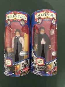 Laurel & Hardy 70th Anniversary Limited Edition 1997 Actionfiguren Neu Originalverpackt - Bild 1 von 8