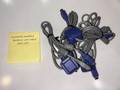 Cavo di collegamento ufficiale Nintendo Gameboy Advance Multiplayer Connect OEM AGB-005 GBA - Immagine 1 di 4