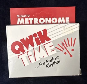 Qwik Time Quarz Metronom QT-3 - Neu im Karton - Bild 1 von 4