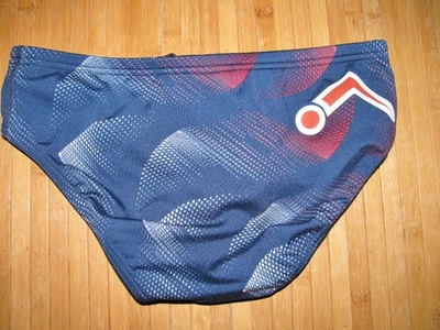 Maiô SPEEDO ENDURANCE tamanho 30 poliéster uniforme de natação equipe - Imagem 1 de 2