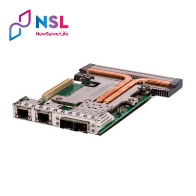 DELL INTEL X710 2 x 10 Гб SFP + i350 2 x 1 Гб RJ45 сети дочерняя карта 6VDPG - Изображение 1 из 3