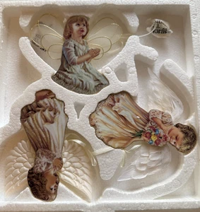 Bradford Heaven's ~ Little Ornament Gentle Guardian ~ 3 piezas B 3895 - Imagen 1 de 5