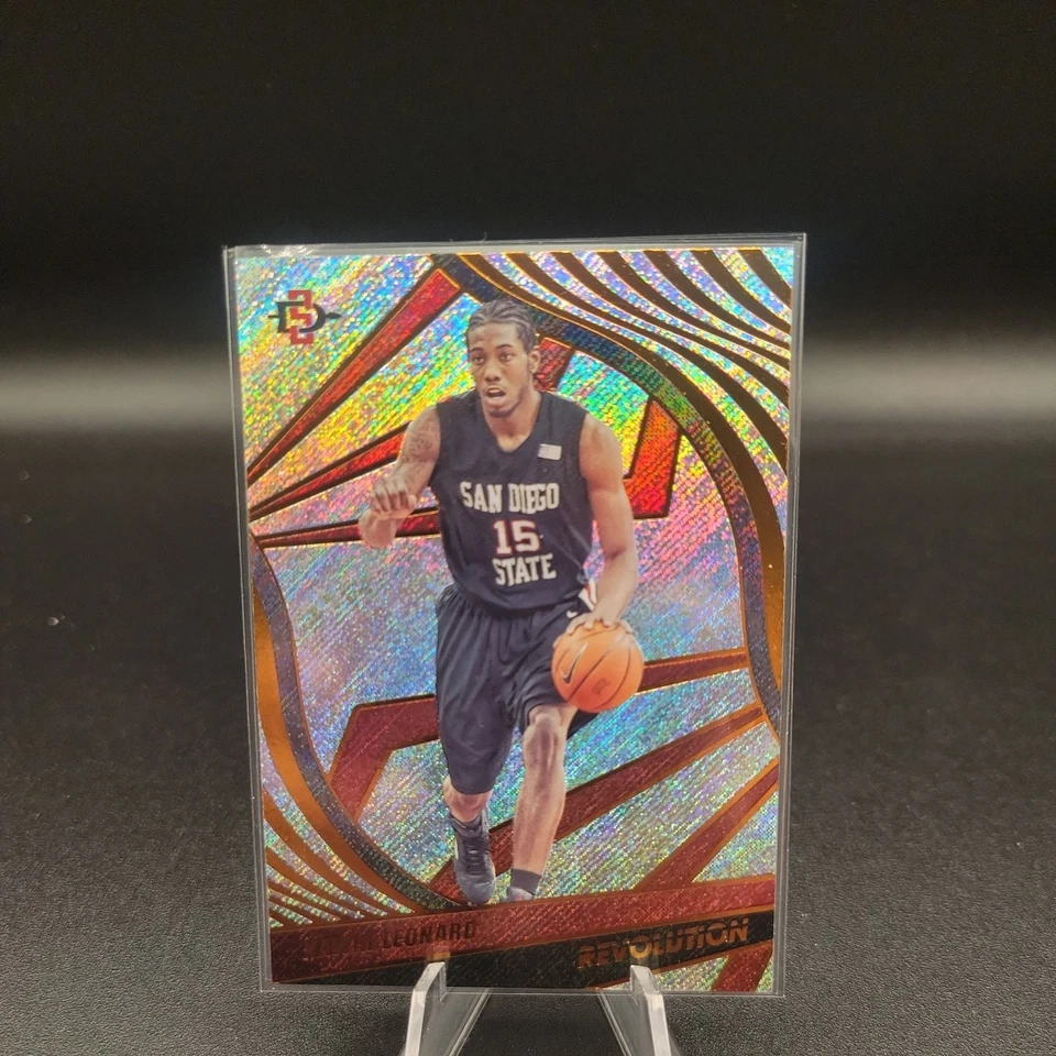 Kawhi Leonard 2022 Panini Chronicles Revolution #67 San Diego State Aztecs - Image 1 of 4