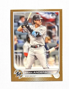 Brian Anderson ~ 2022 Topps ~ Oro 1476/2022 #19 - Imagen 1 de 2