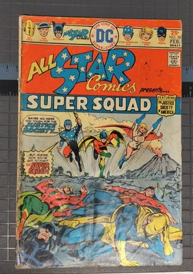 All Star Comics #58 1st Appearance Of Power Girl ( DC Comics 1976) - Image 1 of 4