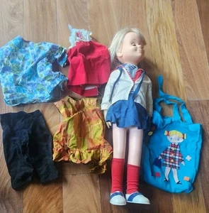 Muñeca de juguete Charmin’ Chatty Mattel 1962 vintage con ropa y bolsa extra casera - Imagen 1 de 9