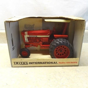 Vintage Ertl 100 ROPS International Hydro Tractor W/ Cab In Box, 1991 U.S.A 1/16 - Picture 1 of 11