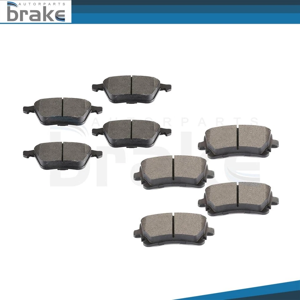 Kit pastillas freno cerámicas delanteras y traseras para Audi A6 Quattro 2005-2008 2009 2011 Foto 1 de 1