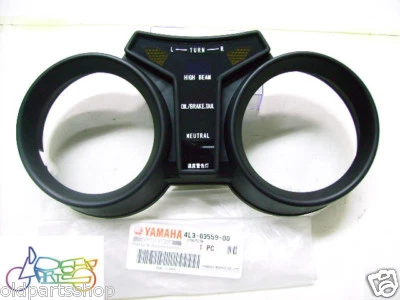 Yamaha RD350LC Meter Cover OEM RD250LC CLOCK CASE GAUGE COVER NEW 4L3-83559-00 Foto 1 de 4