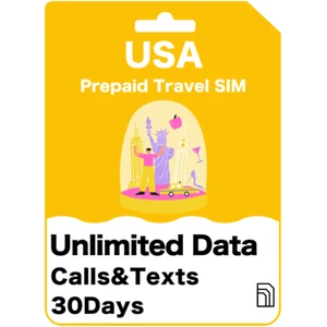 T-Mobile USA, Canada & Mexico Prepaid Travel SIM Card Unlimited Data and Talk - Picture 1 of 12